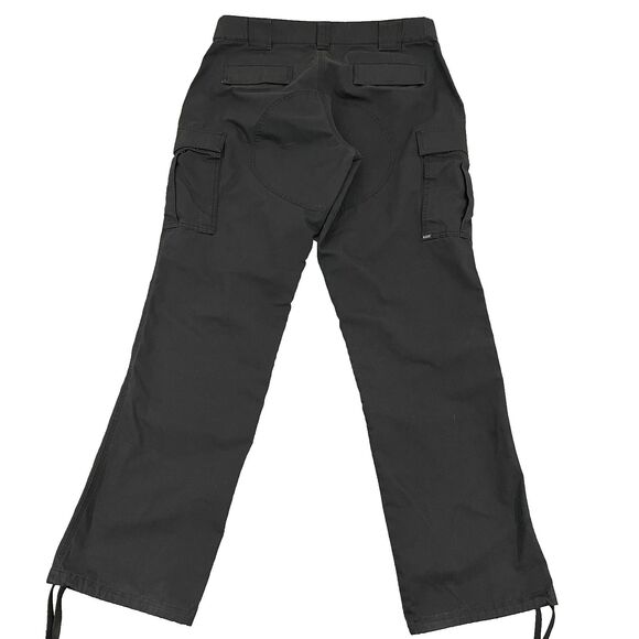 5.11 Tactical Pants Women 16 Long Black Ripstop EMT Workwear Cargo - Picture 2 of 11